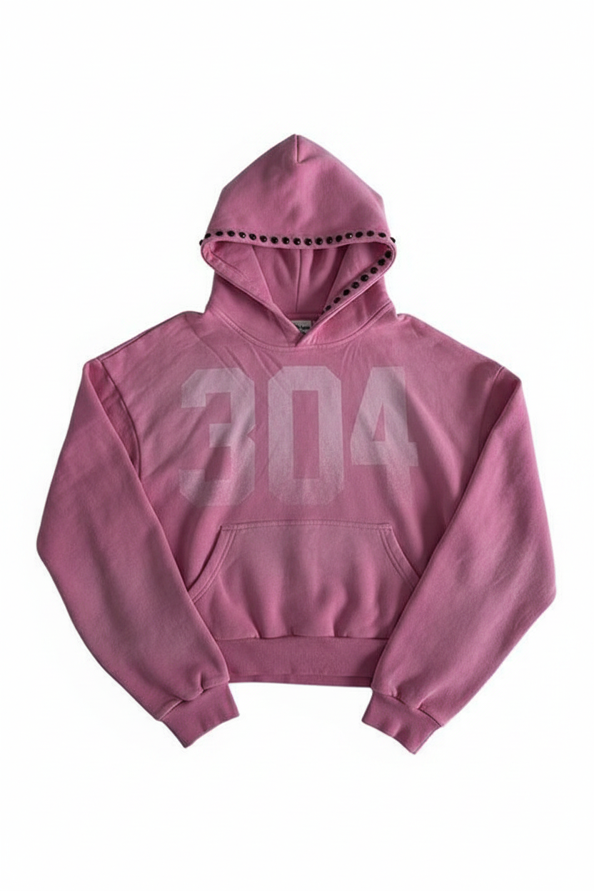 304 Hoodie Black Stones